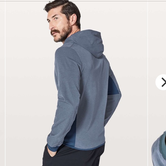 Lululemon Airing Easy Hoodie in Mach Blue Large - Picture 3 of 14